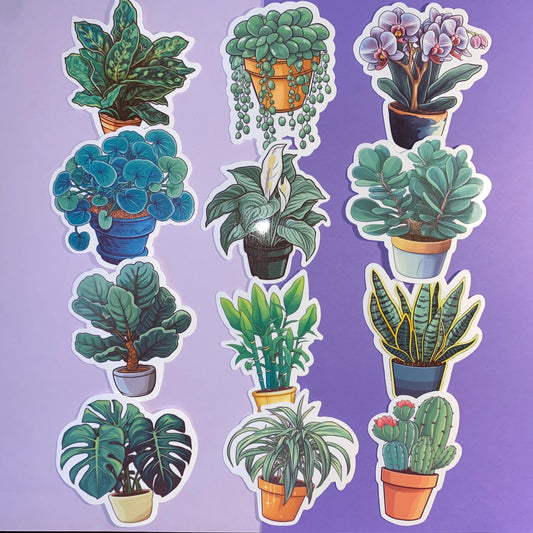 Houseplants Sticker Bundles