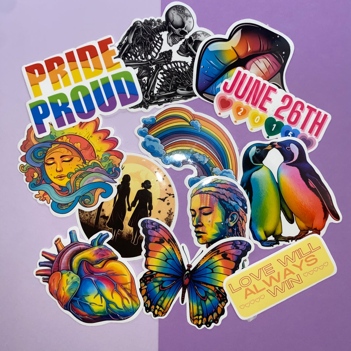 PRIDE Sticker Bundles