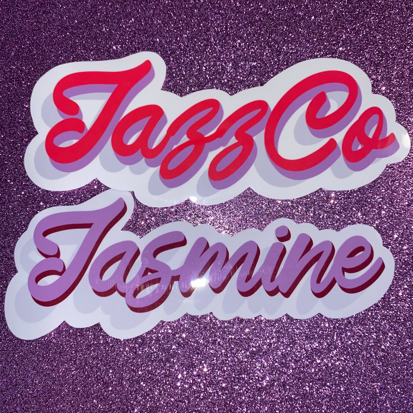 Large Custom Name Sticker