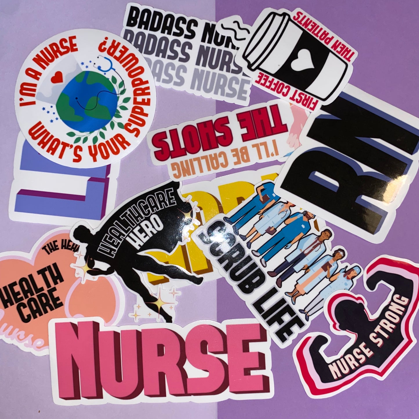 Nurses Sticker Bundles