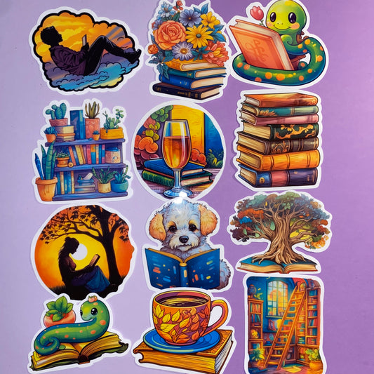 Bookworm Sticker Bundles