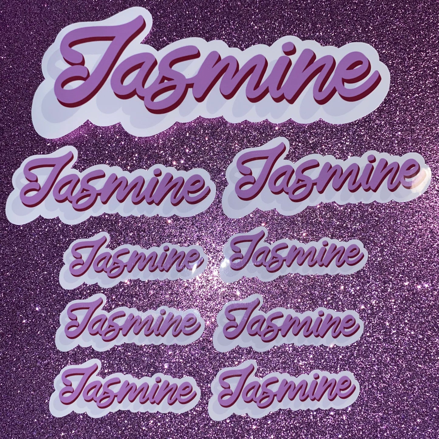 Custom Name Sticker Pack